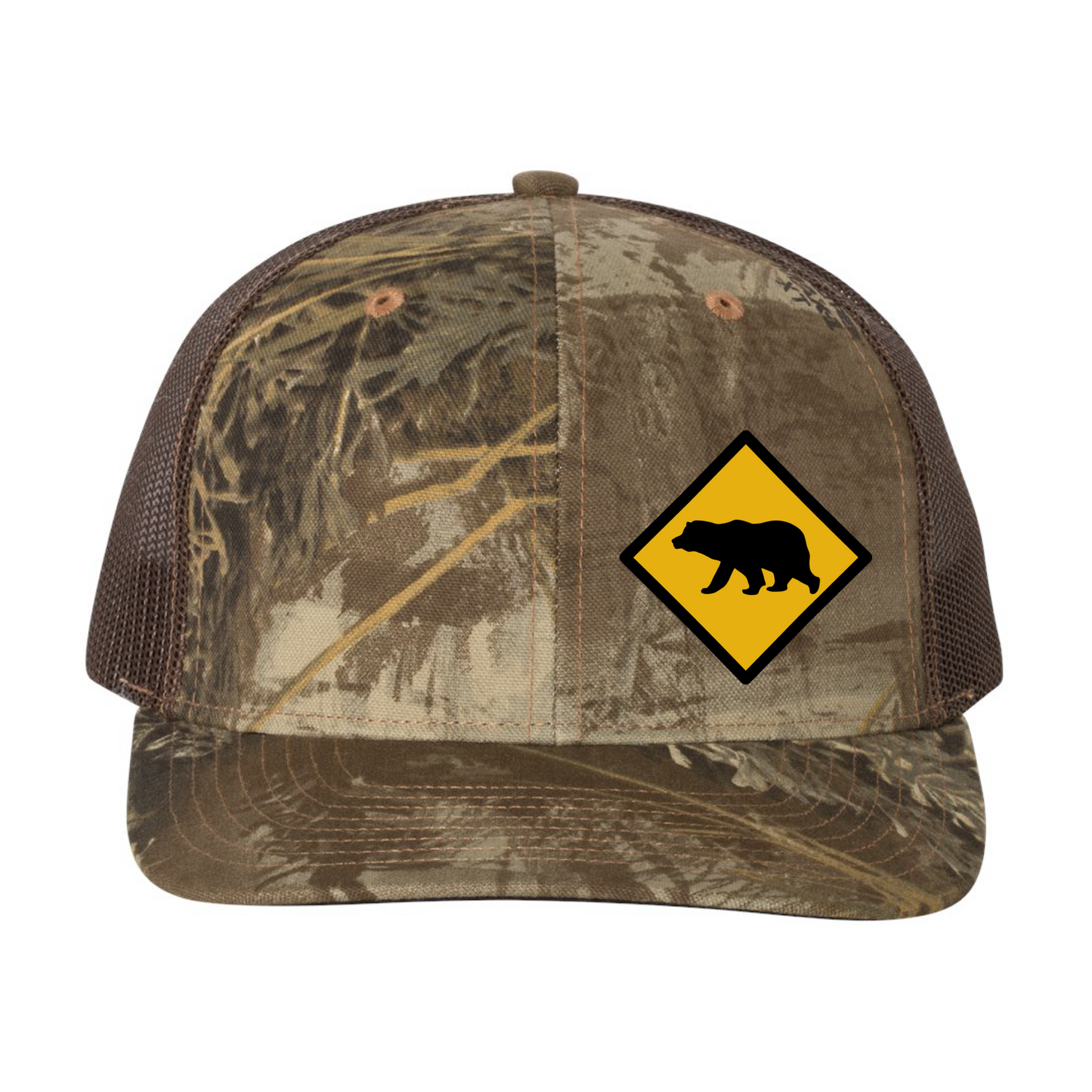 WCO Bear Crossing Hat Realtree Max Brown